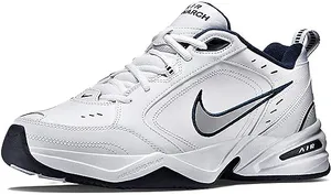 Nike Air Monarch IV (4E) Extra-Wide Men's Shoes White & Black-Varsity Red 416355-101